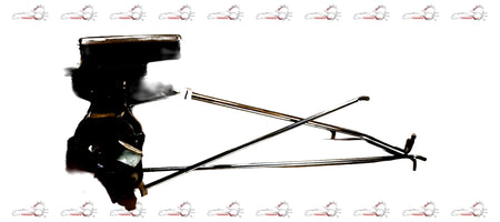 Maruti Suzuki latch assembly door part, model #82510M52M01, showing the metal latch mechanism and attachment points.