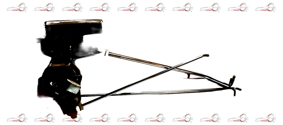 Maruti Suzuki 82510M52M01 back door latch part for vehicle, showing the black latch mechanism with metal components.