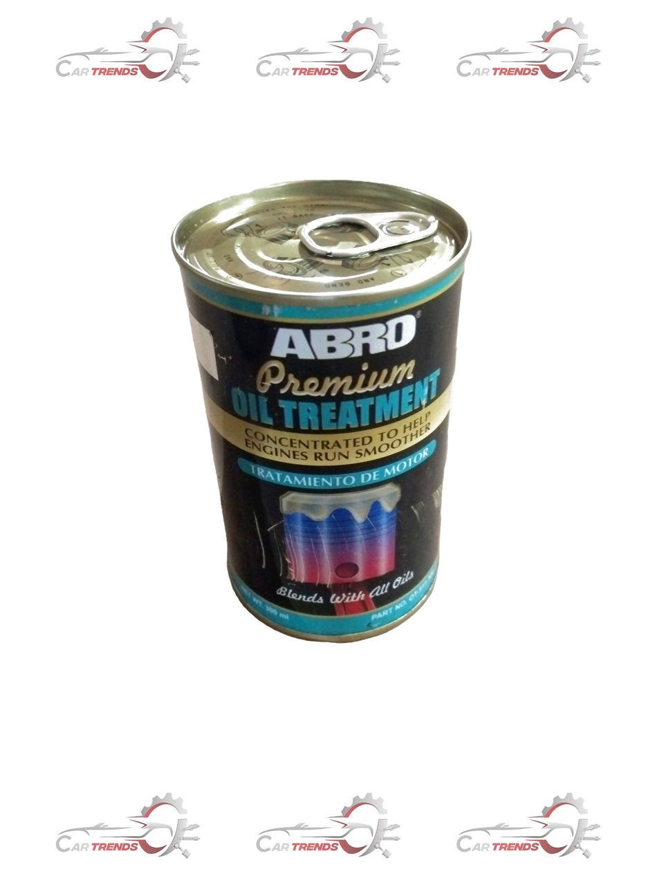 CarTrends oil treatment bottle for cars, 300ml, with label showing product details and brand logo.