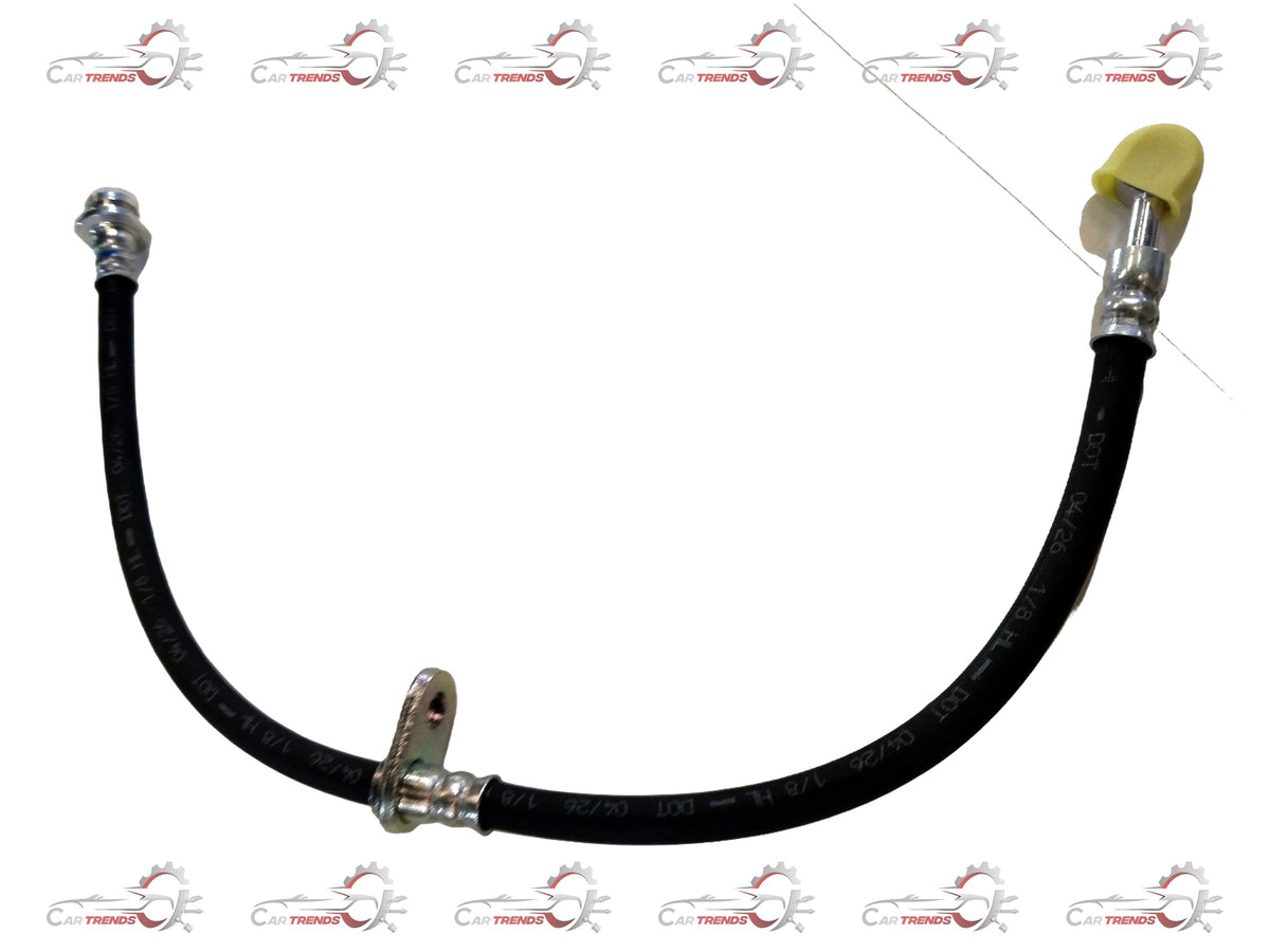 Maruti Suzuki Grand Vitara brake hose component, front view, part number 51550M75J00, showing flexible rubber hose with metal fittings.