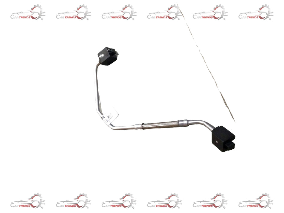 Ford Tube Oil Feed replacement part showing metal tube and fittings for engine lubrication system.