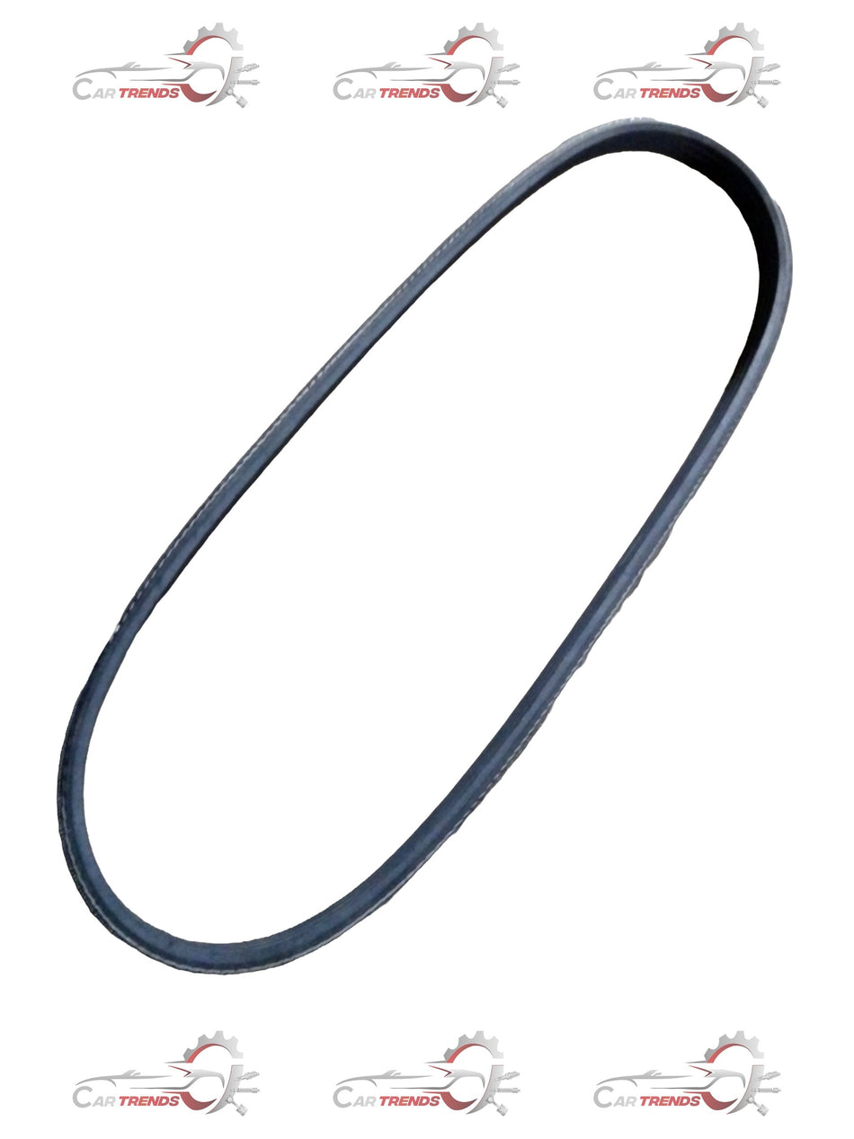 CarTrends fan belt for Maruti Baleno, Eeco, Esteem, Gypsy, Swift, Dzire, Versa, Zen petrol models, showing a black rubber belt.