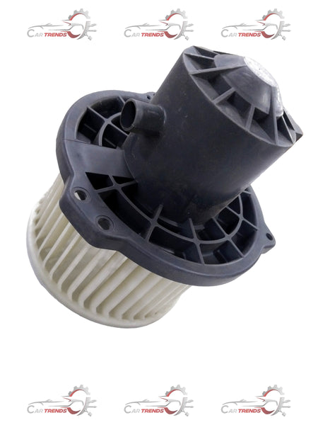 Chevrolet Spark motor blower from General Motors, showing the engine component with visible hoses and electrical connections.