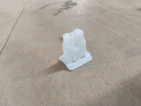 Suzuki A-Star rear cushion seat hook spare part by CarTrends, shown in close-up view of the black hook component.