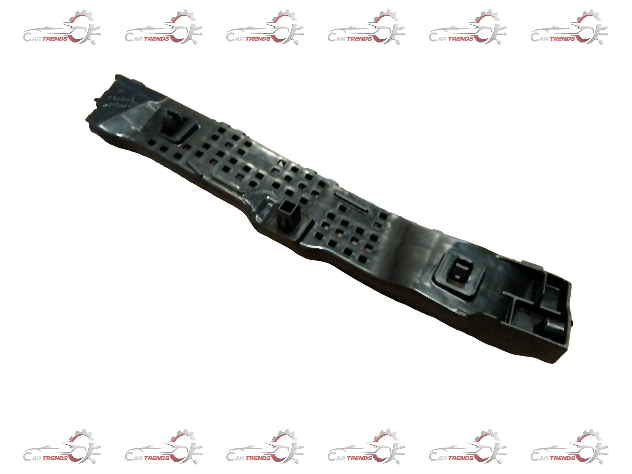 Maruti Suzuki rear left bumper bracket for Celerio vehicle, showing the metal mounting component on a plain background.
