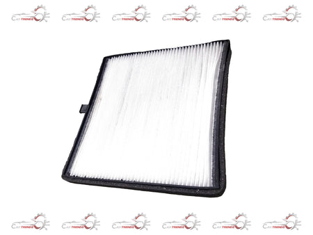 CarTrends AC Filter I 10, rectangular air conditioning filter with pleated design for vehicle ventilation system.