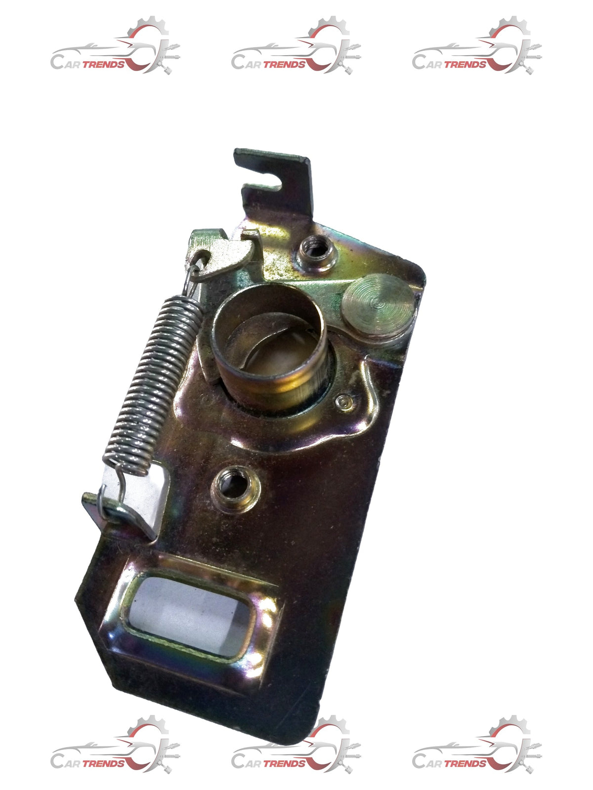 General Motors latch hood primary for Chevrolet Enjoy, showing the black hood latch mechanism with visible components.
