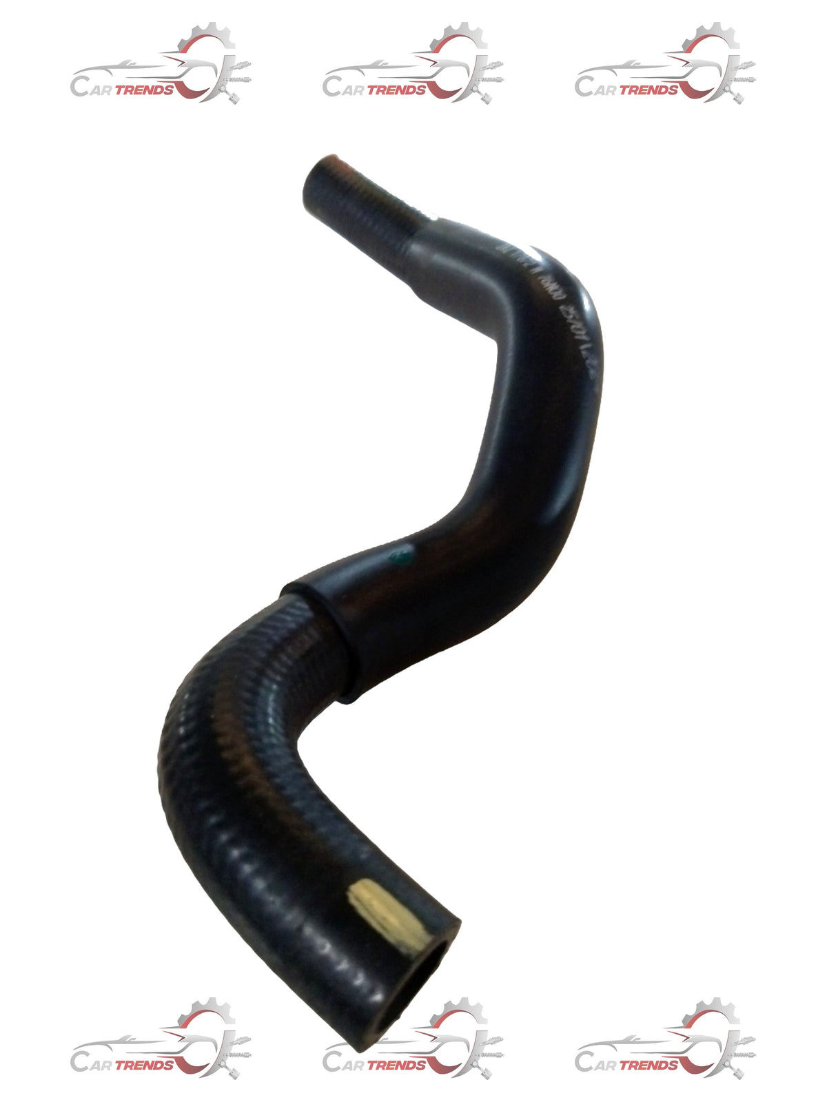 Maruti Suzuki Celerio hose part #17872M76M00, close-up of the flexible rubber hose used in engine or cooling system.