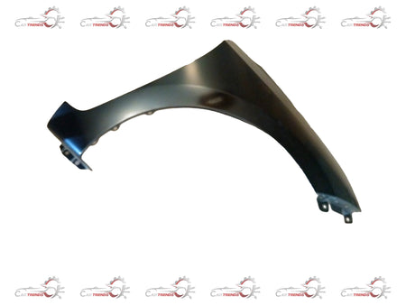 Hyundai FENDER I 10 GRAND RH, car fender in black with visible mounting edges for Hyundai I 10 Grand model.