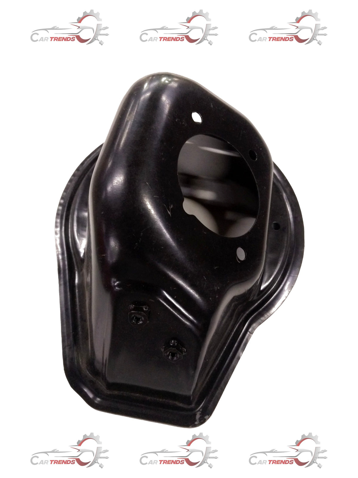 Chevrolet Spark fuel filler cap by General Motors, showing the black plastic cover and mounting area for the fuel tank.