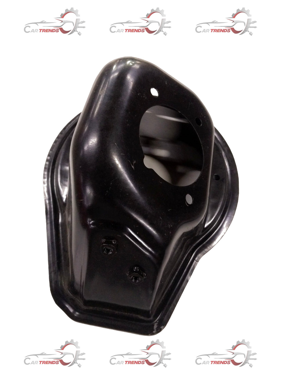 Chevrolet Spark fuel filler cap by General Motors, showing the black plastic cover and mounting area for the fuel tank.