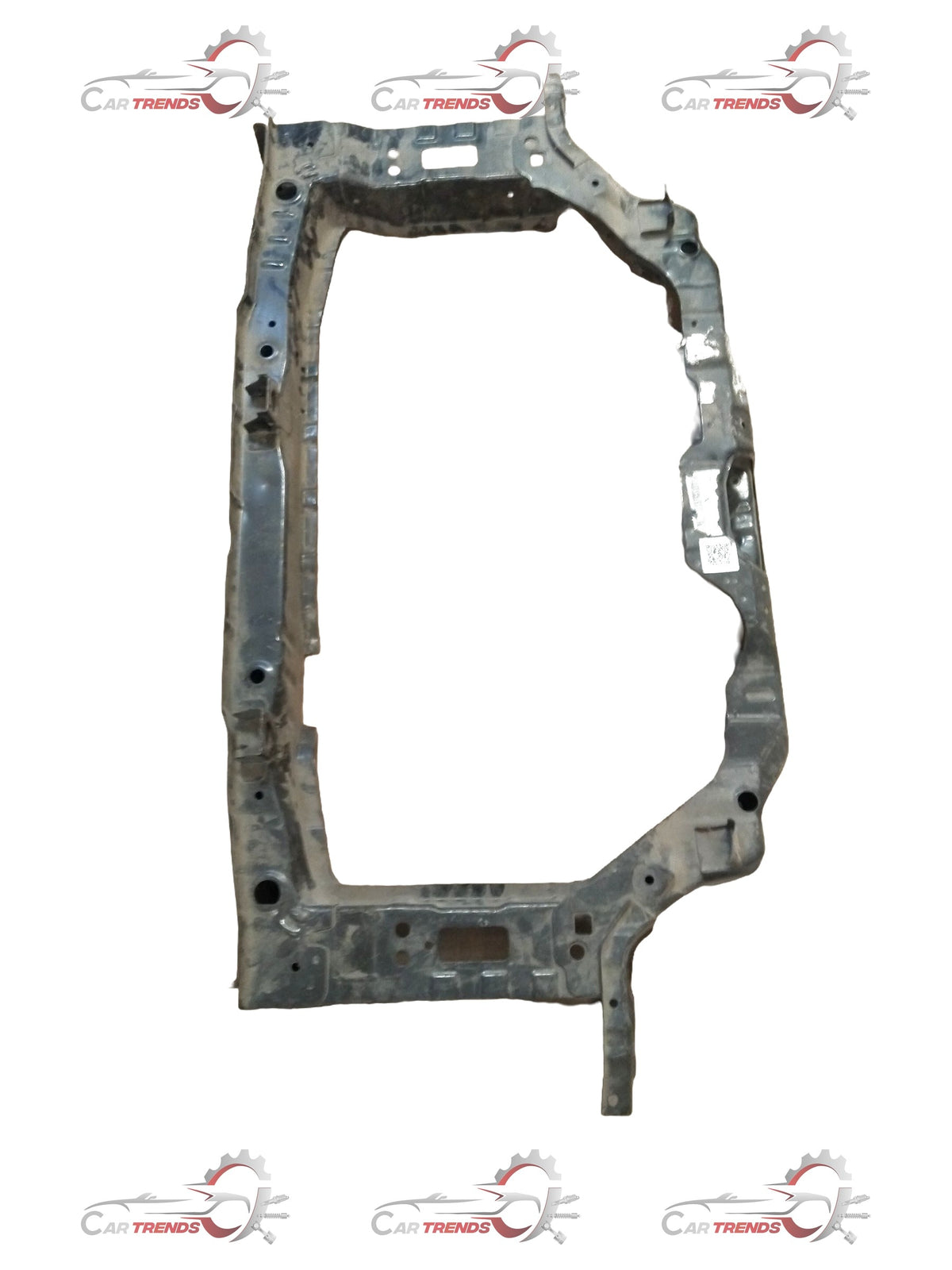 CarTrends Carrier Frame Radiator spare part with metal frame and mounting brackets for vehicle cooling system.