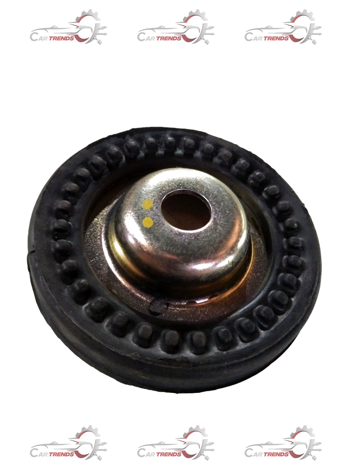 Maruti Baleno/Suzuki Swift front stopper strut mount rebound for Katori, branded CarTrends, showing the mounted part.