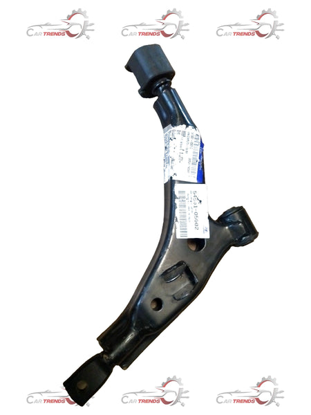 Hyundai arm complete left and right lower, CarTrends spare parts, shown in the image with metal and plastic components.