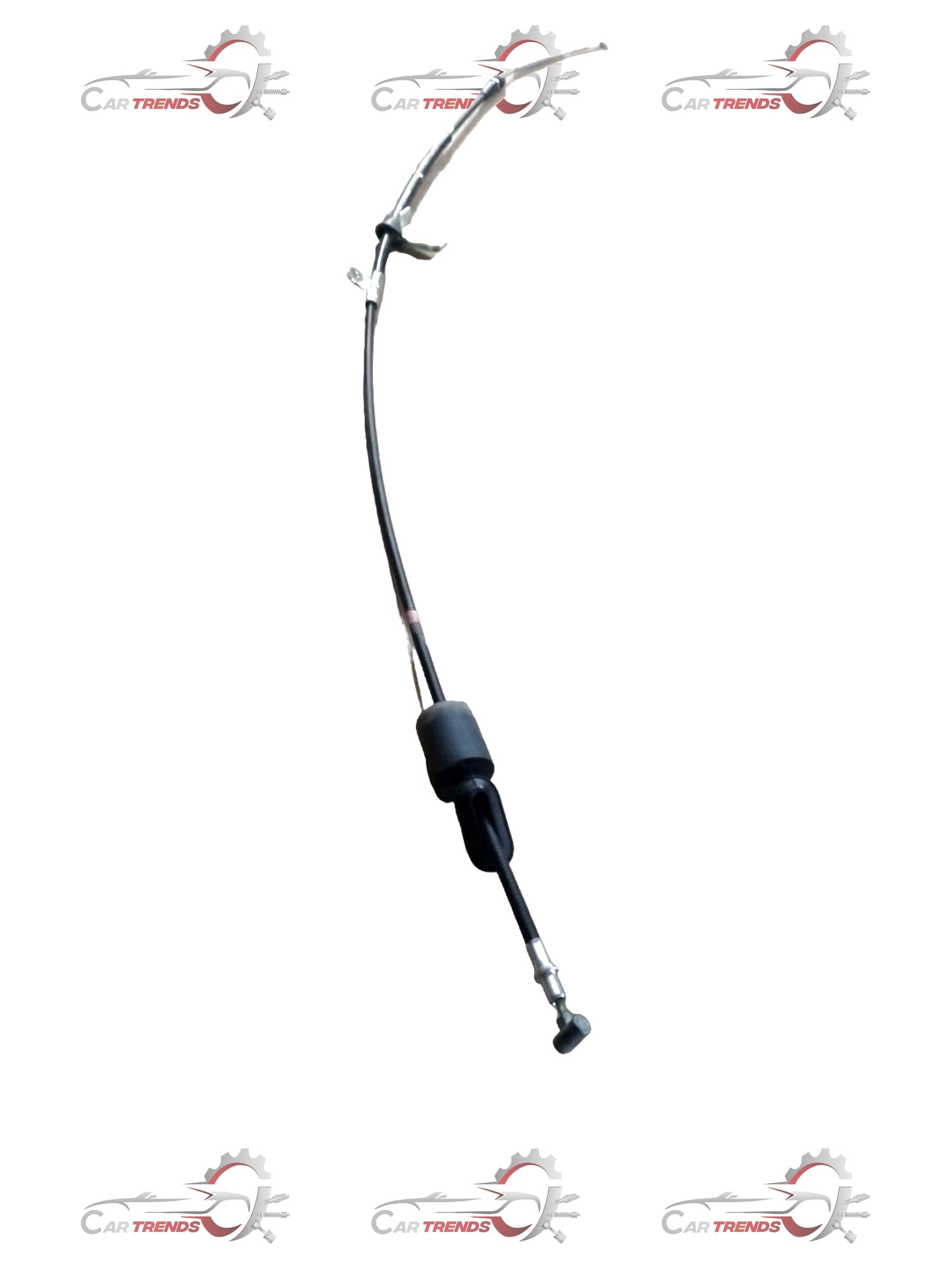 Maruti Suzuki parking brake cable assembly for Alto/K10, right-hand side, showing metal cable with rubber protective cover.