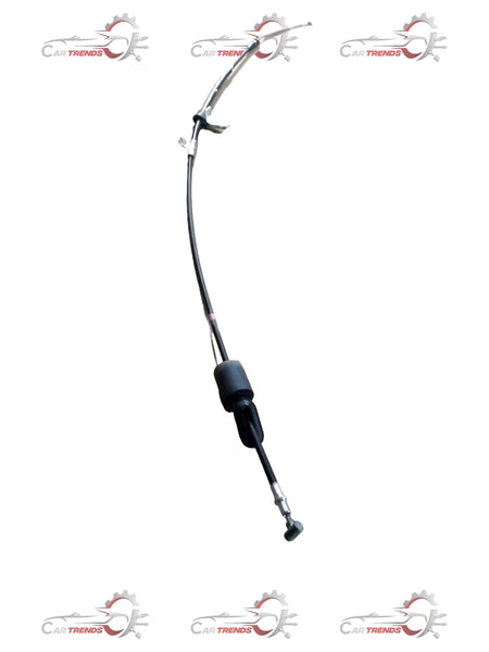 Maruti Suzuki parking brake cable assembly for Alto/K10, right-hand side, showing metal cable with rubber protective cover.