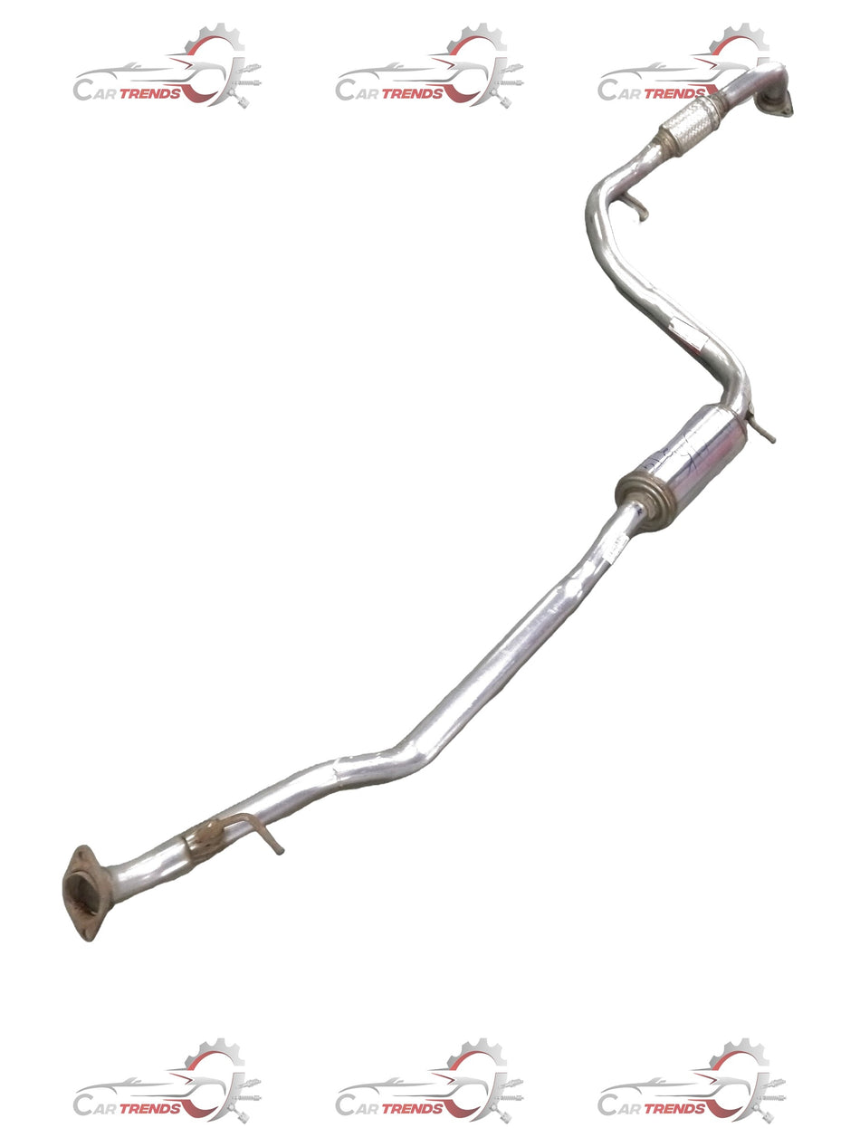 Honda Pipe B Exhaust for Civic, City, Amaze, Elevate models, showing the sleek exhaust pipe with chrome finish.