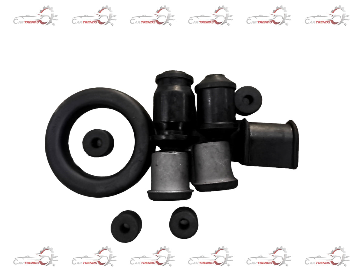 Autokoi suspension kit for Mahindra Scorpio front suspension components, including springs and shock absorbers.