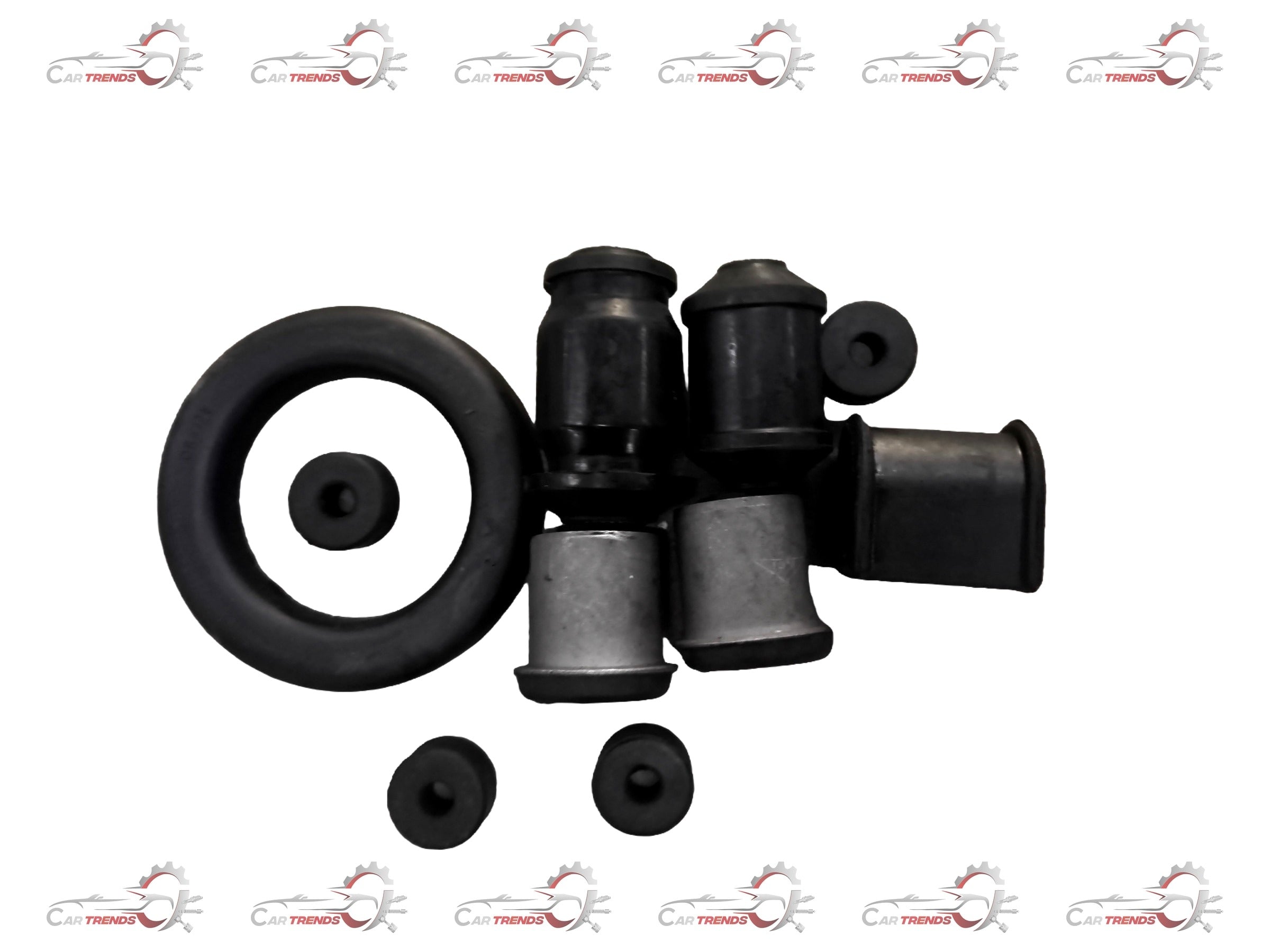 Autokoi suspension kit for Mahindra Scorpio front suspension components, including springs and shock absorbers.