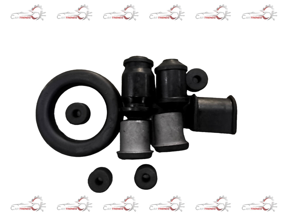Autokoi suspension kit for Mahindra Scorpio front suspension components, including springs and shock absorbers.