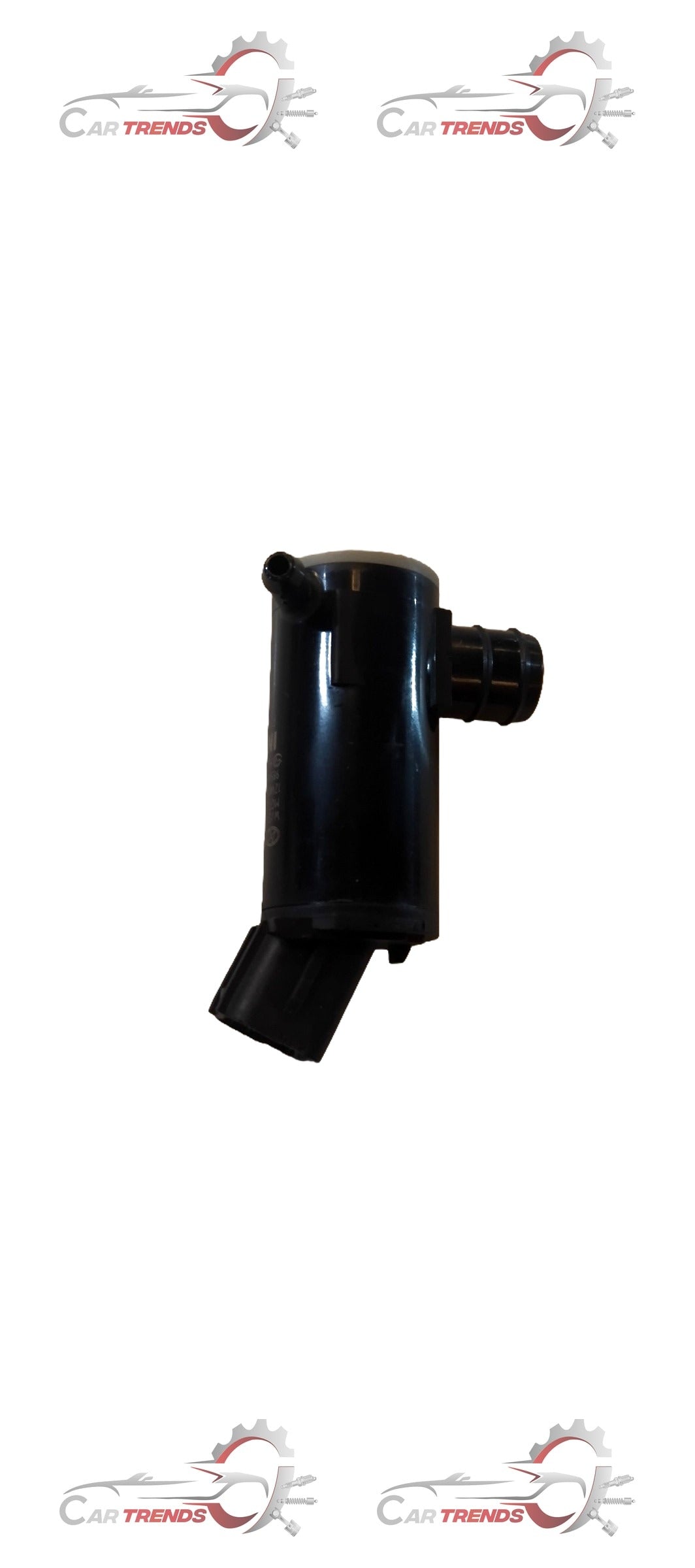 Hyundai Motor and Water Pump by CarTrends, model 985102S000, shown in a close-up image with metal components and mounting points.