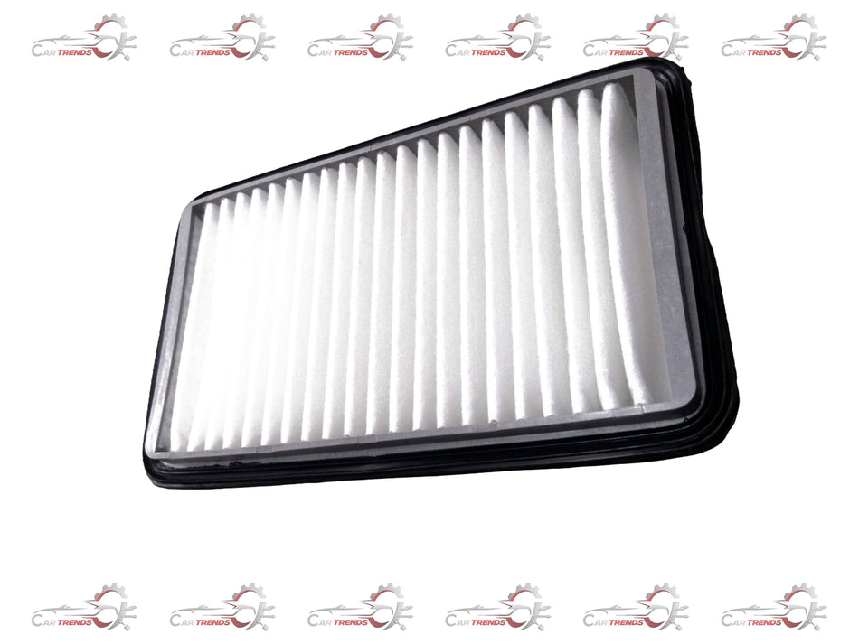 CarTrends air filter for Eeco and Versa, engine air intake filter, rectangular shape, new and clean, designed for optimal engine performance.