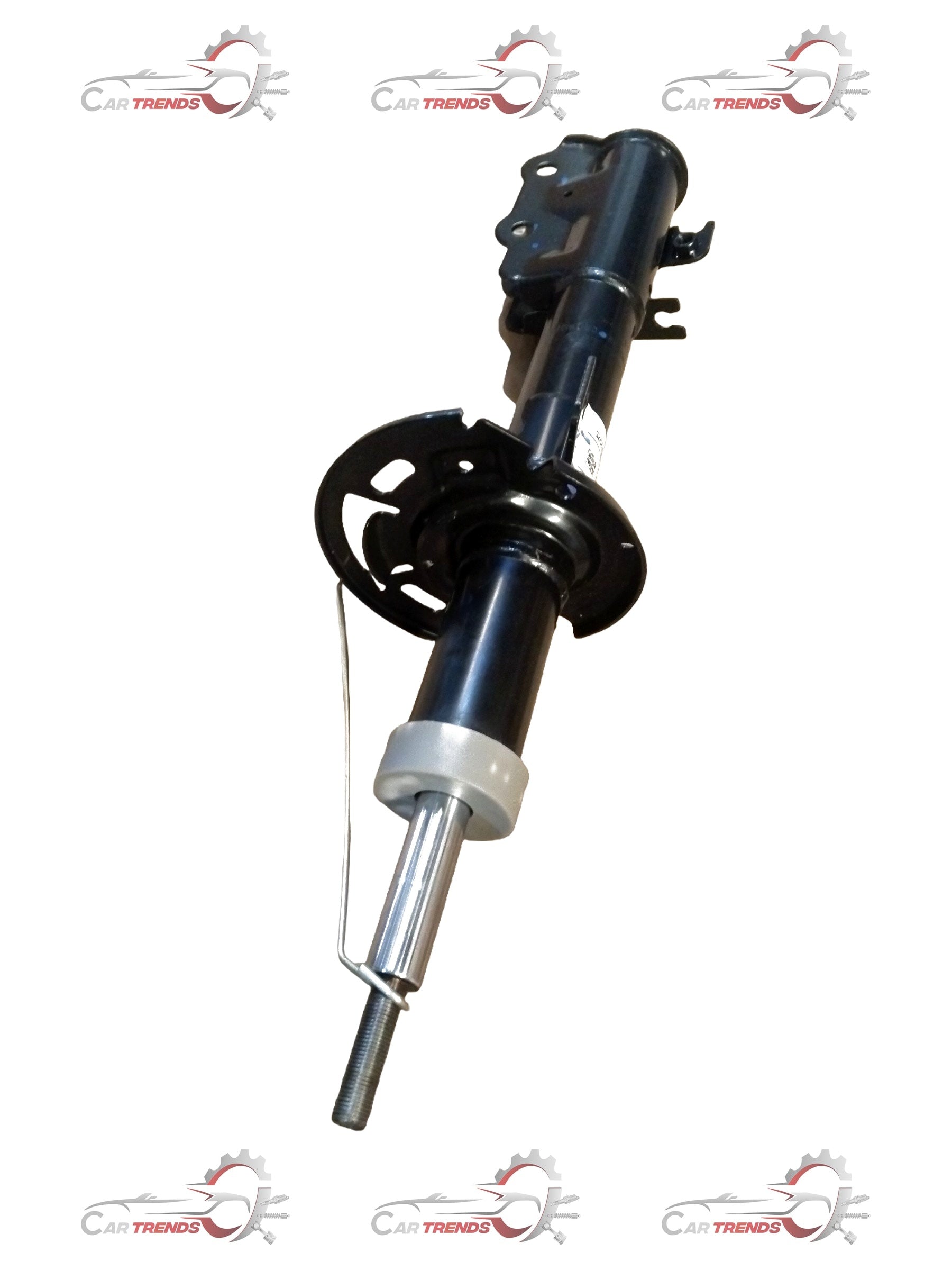 Front left suspension strut assembly for Honda, CarTrends spare part, showing the metal coil spring and mounting components.