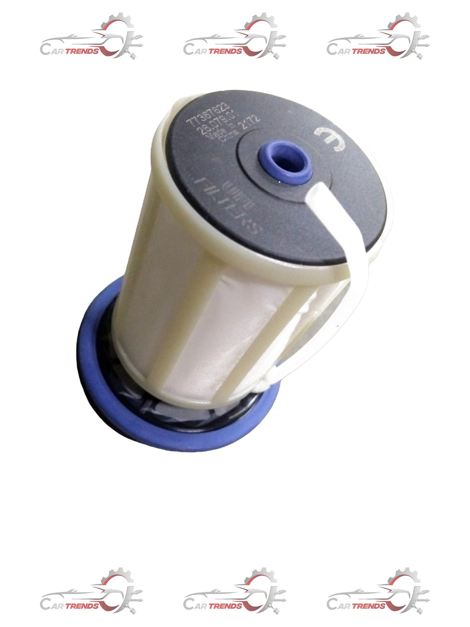 JEEP fuel filter from Compass model, showing the replacement part with brand and product details in clear view.