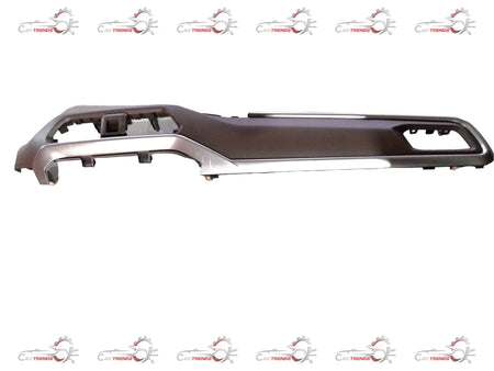 CarTrends instrument panel garnish for Brezza 2nd Gen (2022+) petrol and CNG models, visible close-up of the dashboard trim.