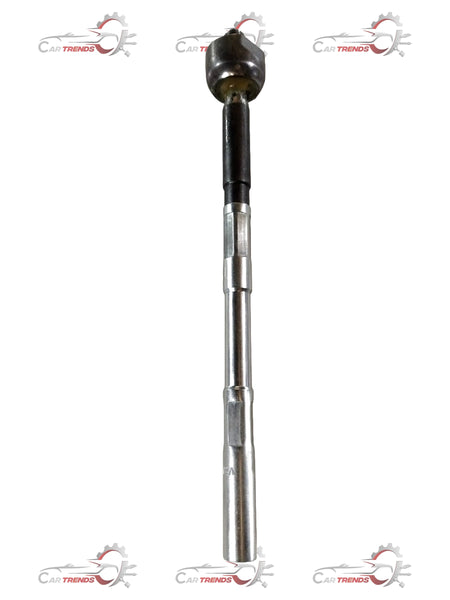 Maruti Suzuki CarTrends tie-rod S-Presso spare part, shown in a close-up image with metallic components and labeling.