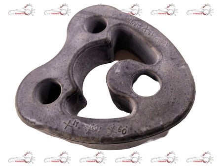 Chevrolet Beat muffler insulator for exhaust system, rear view, CarTrends spare part showing metal and rubber components.