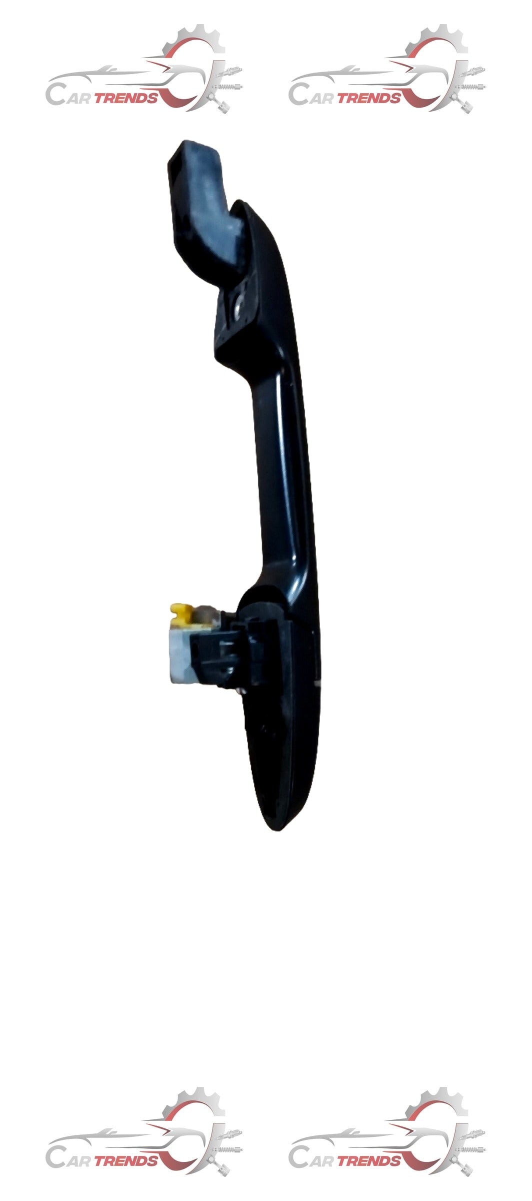 Honda City outside left rear door handle assembly, compatible with petrol models, showing the handle and mounting details.