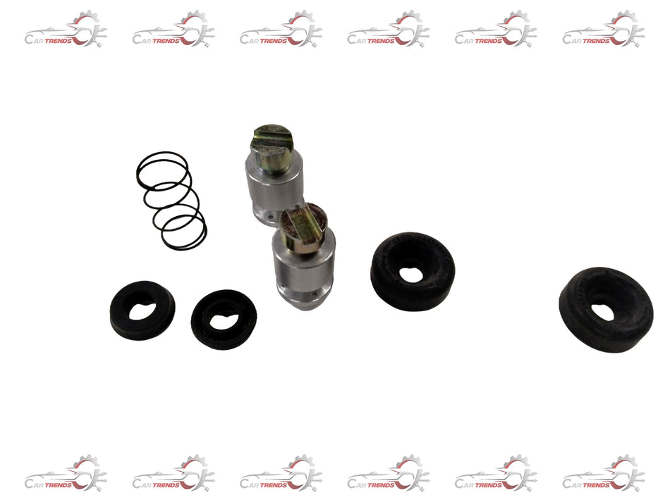 General Motors wheel cylinder kit for Chevrolet Tavera, showing the metal components and rubber seals of the brake part.