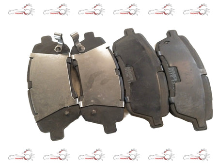 CarTrends brake pad set for Maruti Ertiga, spare parts with metallic and friction surface details, front or rear brake components.