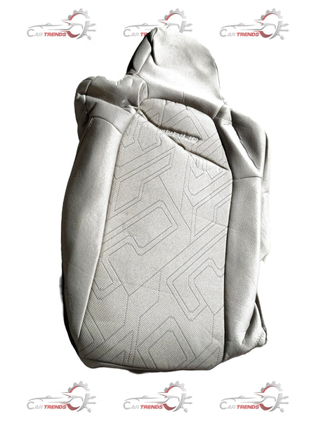 CarTrends KIT SEAT COVER FABRIC GRAPHIC | HONDA AMAZE | #08P32TE9710B 08P32TE9710B - Front view
