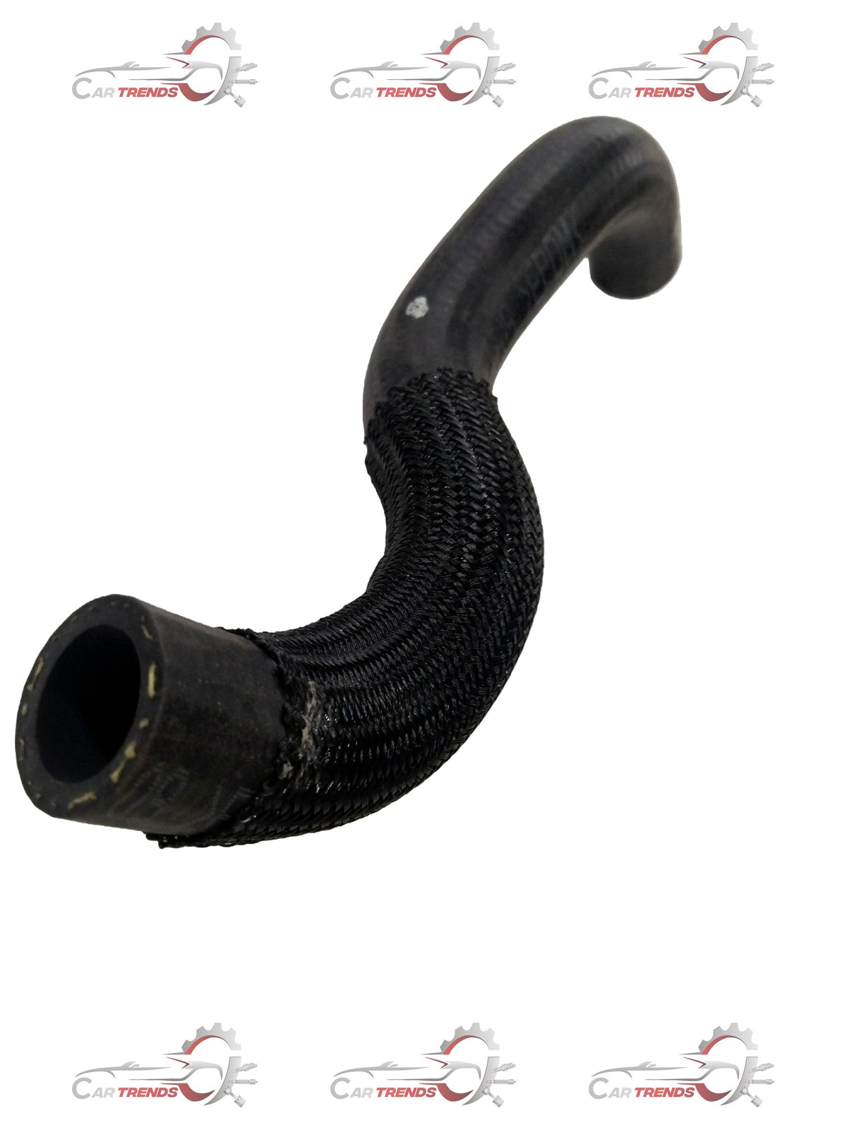 General Motors Chevrolet Captiva water pump inlet hose, showing the rubber connector with metal clamps for engine cooling system.