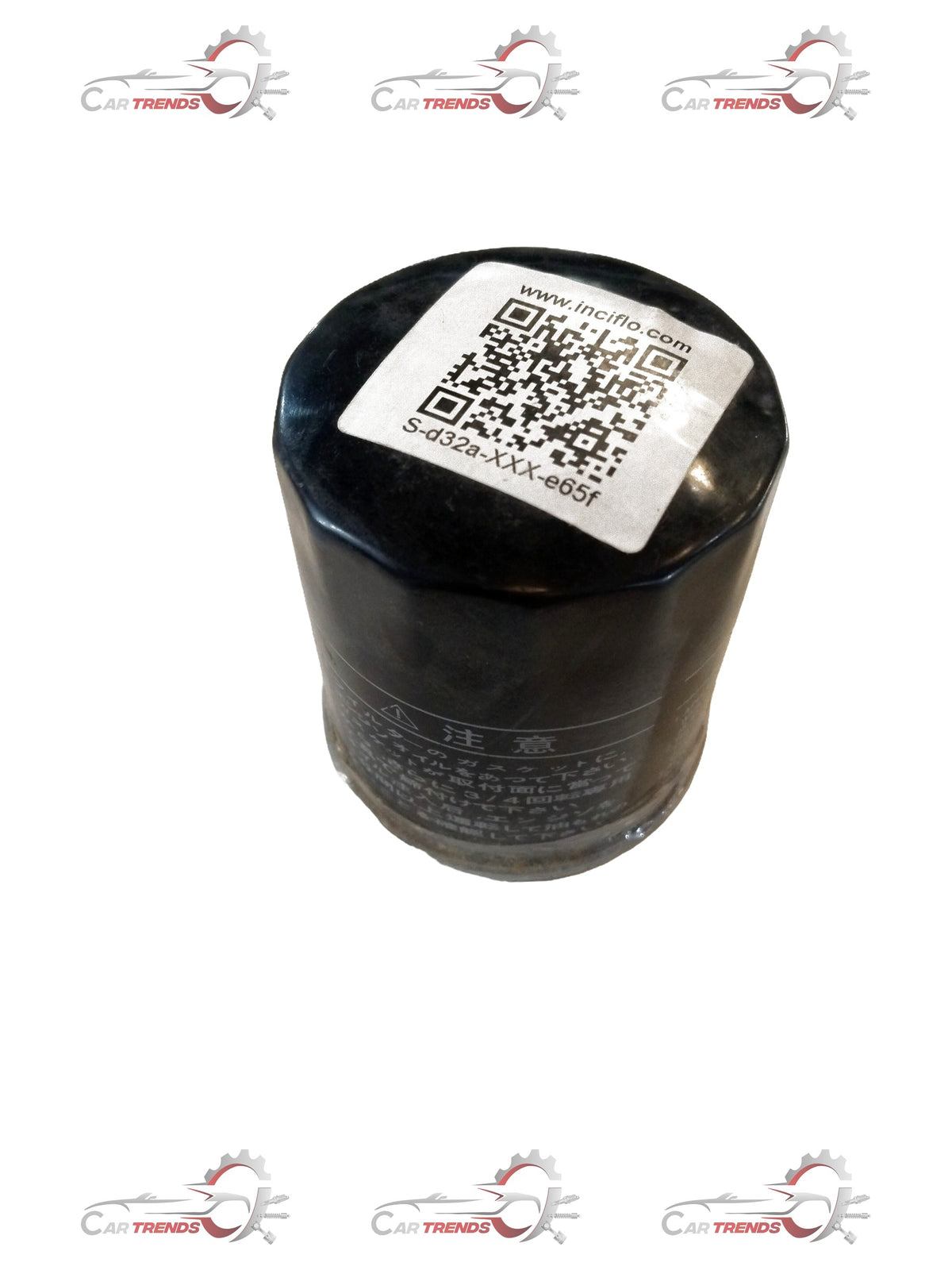 Toyota filter oil for Innova, Fortuner, Glanza, and Hyryder models, shown in a clear image of the oil filter.