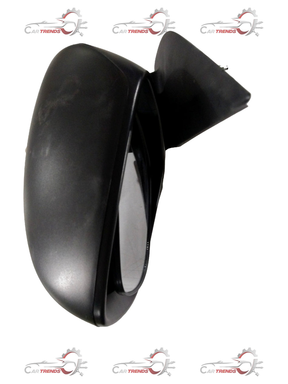 Maruti Suzuki Swift and Dzire LH side mirror in black, replacement part with assembly for vehicle repair or customization.