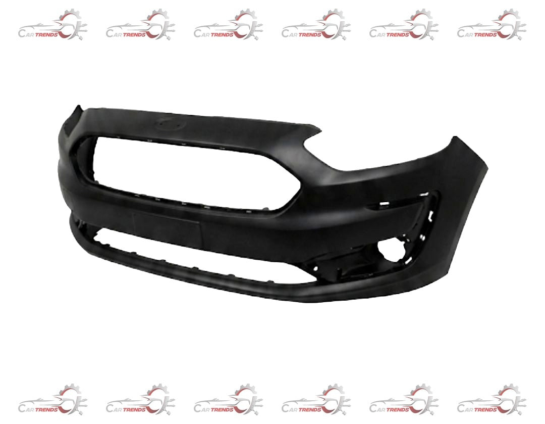 Front bumper bar for Ford vehicle, showing the metal structure and mounting points for model J7BZ17757AA.