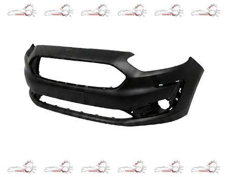 Front bumper bar for Ford vehicle, showing the metal structure and mounting points for model J7BZ17757AA.