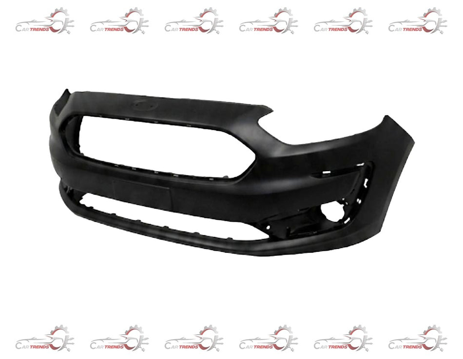 Front bumper bar for Ford vehicle, showing the metal structure and mounting points for model J7BZ17757AA.