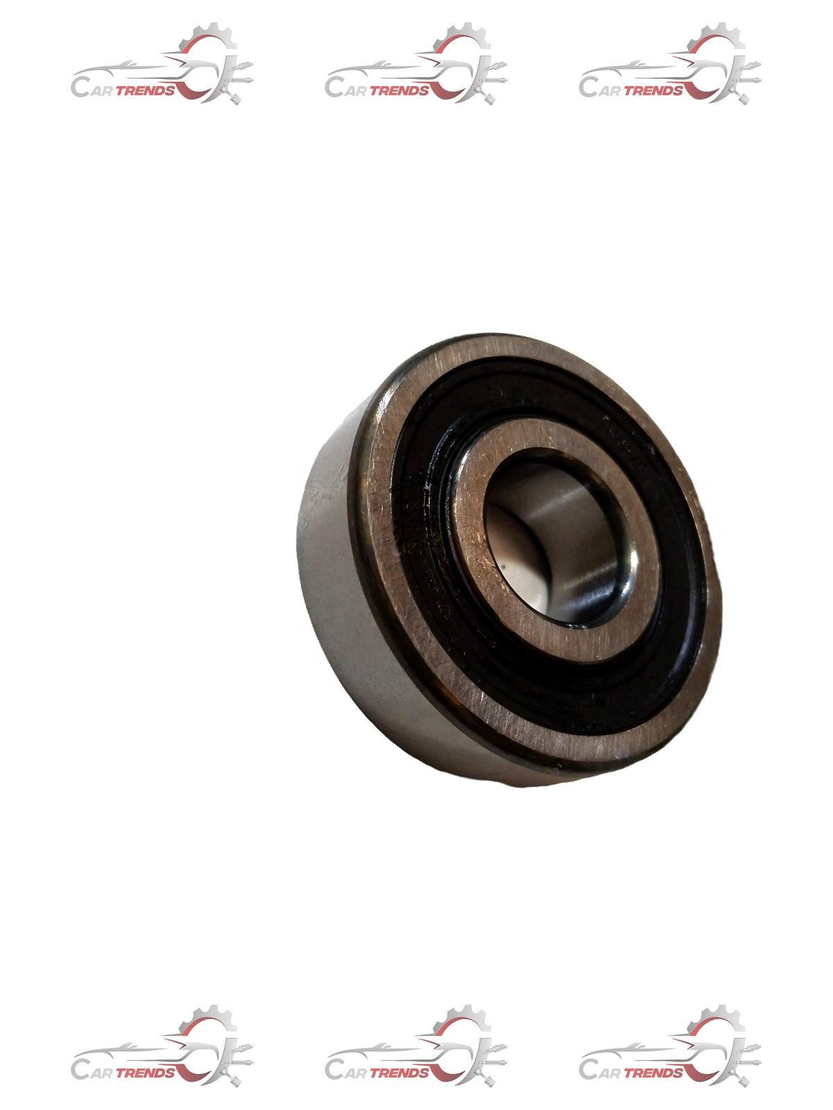 TATA deep groove ball bearing for Tiago, Tigor, Nexon, and Altroz vehicles, showing the metal bearing with inner and outer rings
