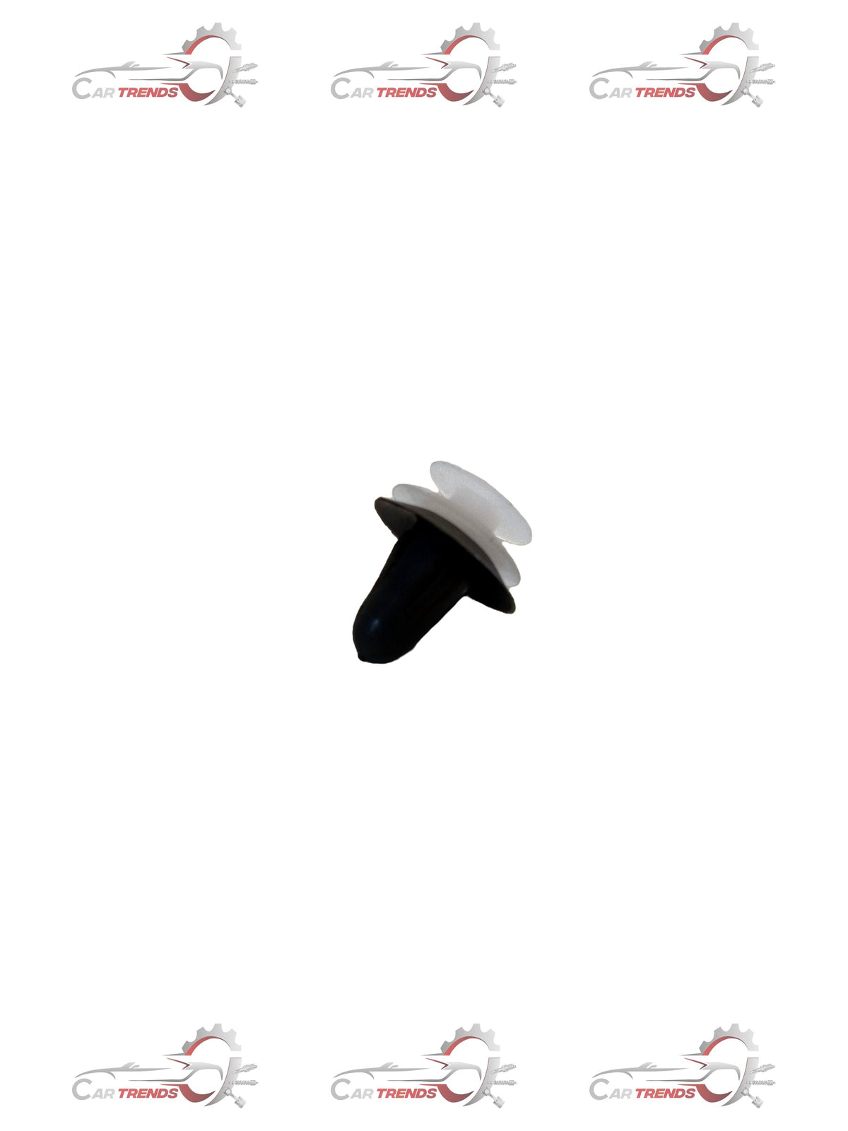 Maruti Suzuki clip door trim part 09409M08L06 installed on a vehicle door, showing the black plastic clip with mounting points.