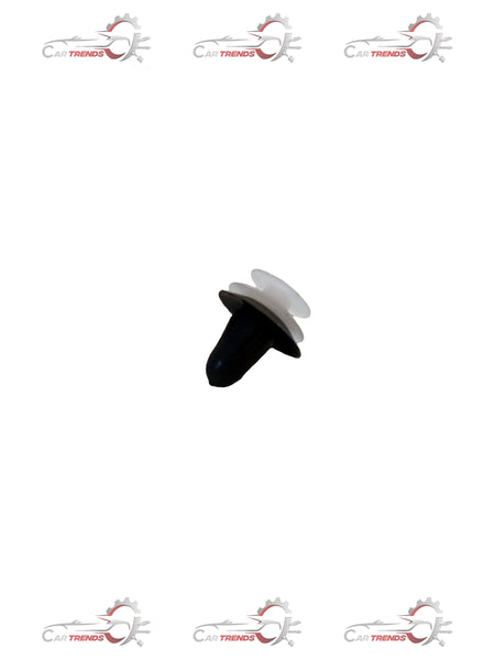 Maruti Suzuki clip door trim part 09409M08L06 installed on a vehicle door, showing the black plastic clip with mounting points.
