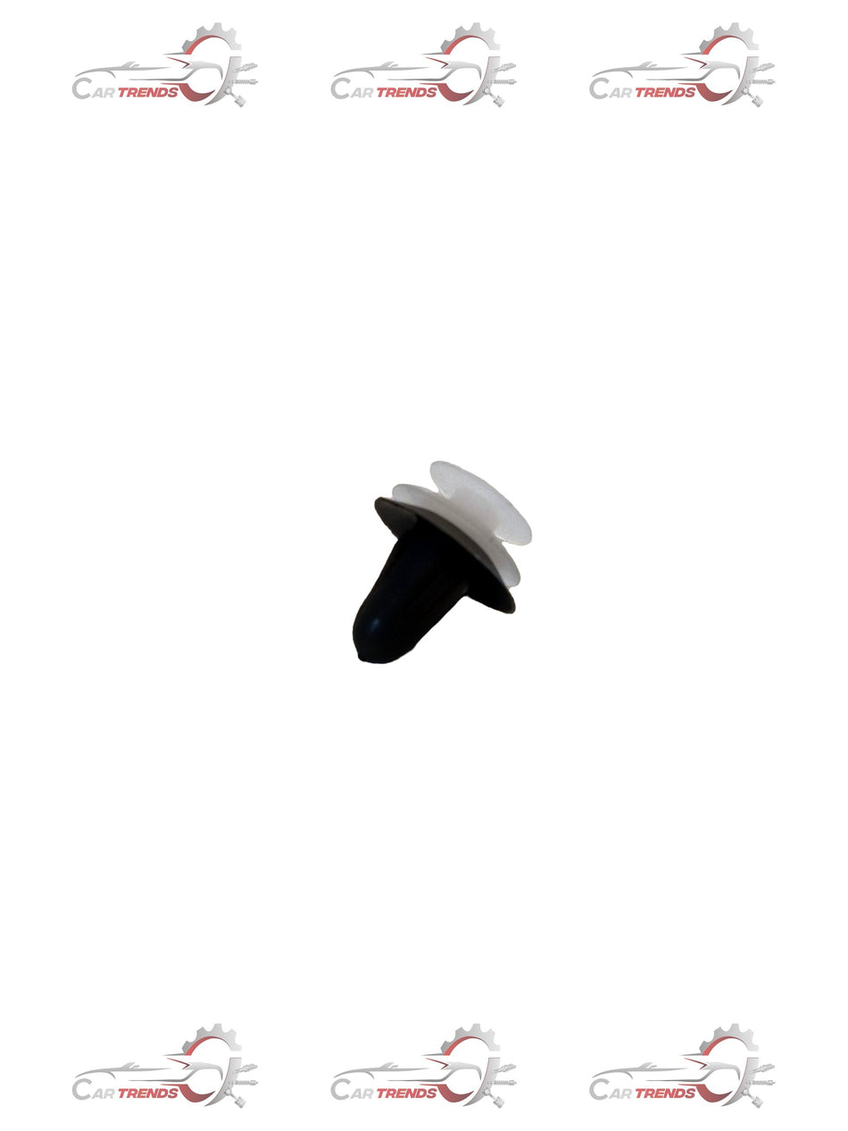 Maruti Suzuki door trim clip, part #09409M08L06, showing a close-up of the plastic fastener used in vehicle door trim assembly.