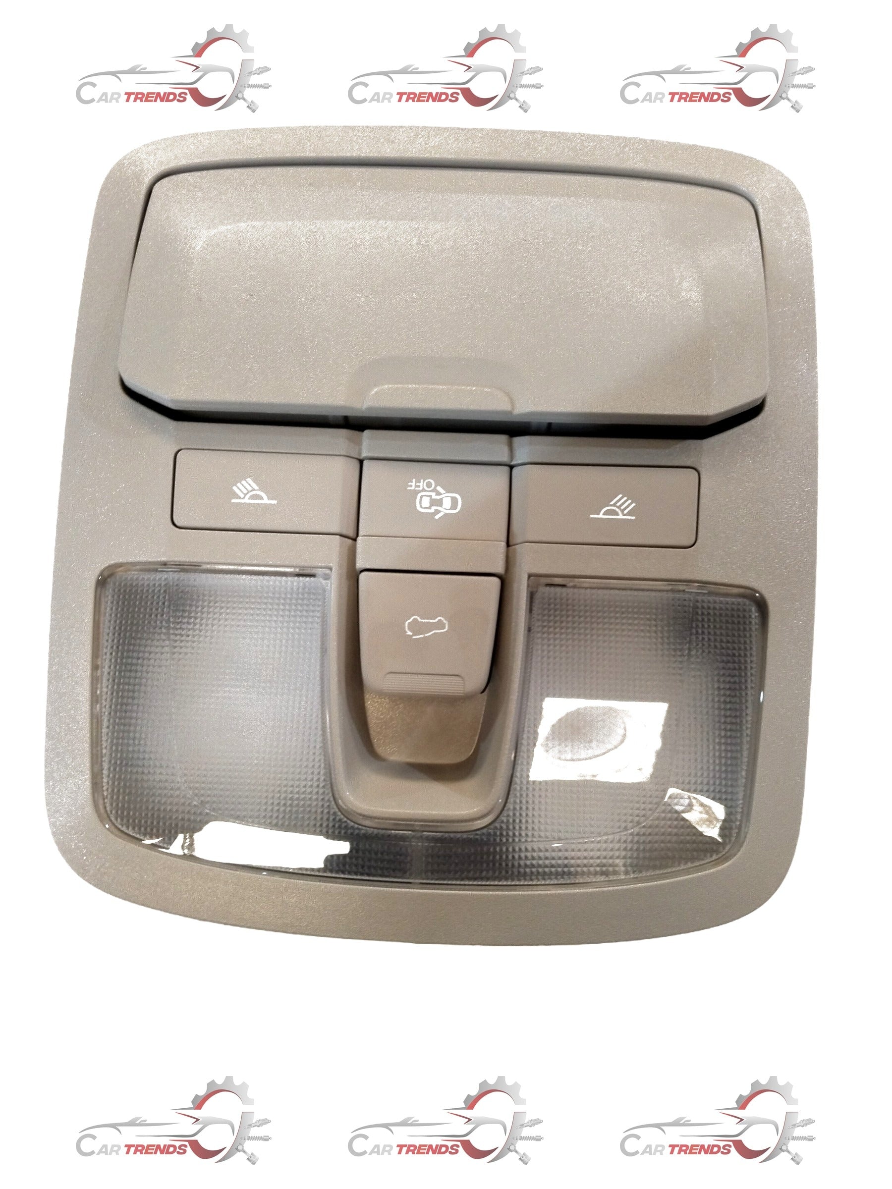 CarTrends Scorpio-N roof console assembly with sunroof switch and interior mounting, designed for vehicle roof installation.