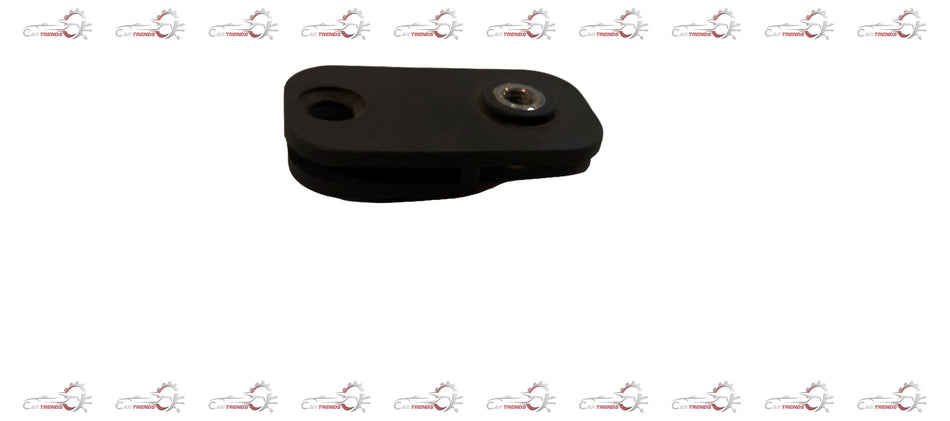 CarTrends Nano glass clip spare part showing a small, clear plastic clip used for securing glass panels in vehicles.