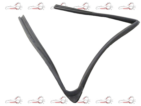 Chevrolet Spark glass rear door run spare part by CarTrends, left-hand side, showing the door window frame component.