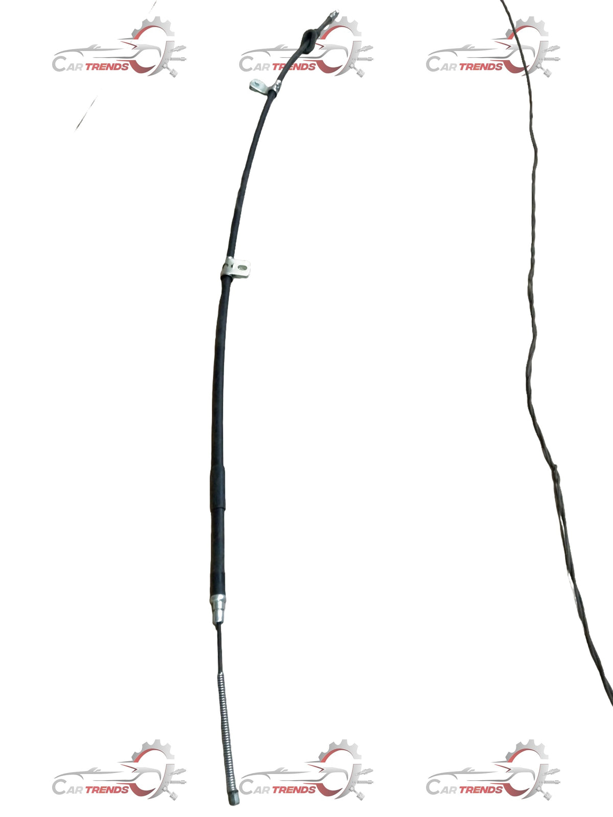 Hyundai parking brake cable assembly for Santro, i10, Accent, Eon, right side spare part showing cable and connectors
