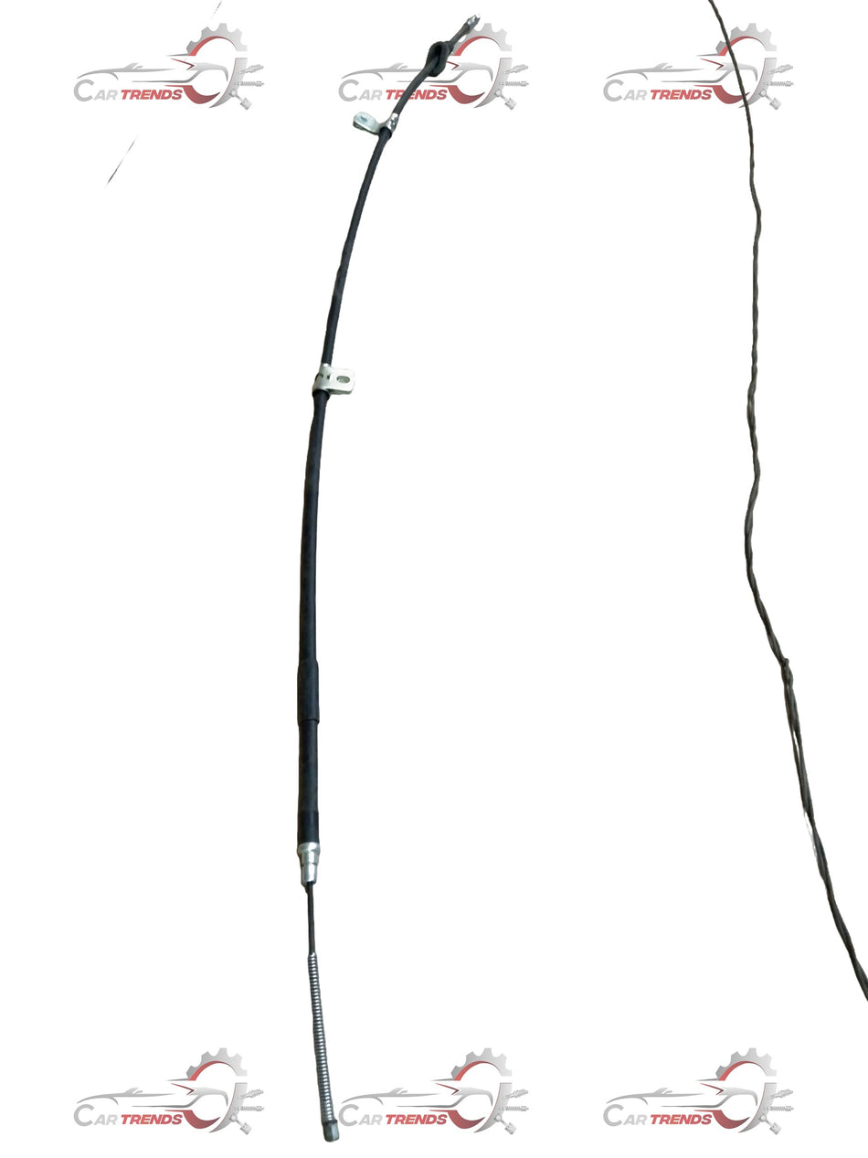 Hyundai parking brake cable assembly for Santro, i10, Accent, Eon, right side spare part showing cable and connectors